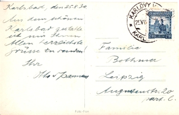 Karlovy Vary 1930 95 001 ●